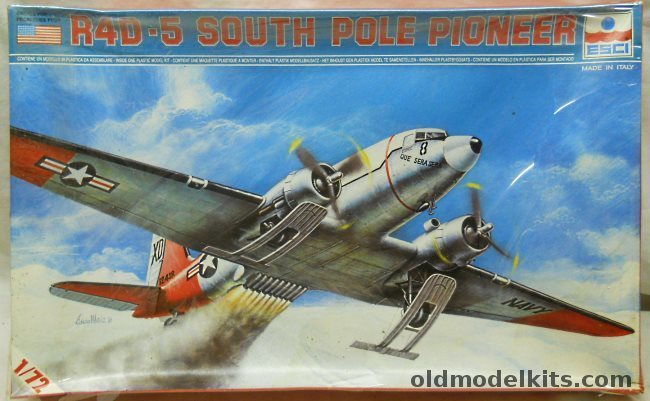 ESCI 1/72 R4D-5 South Pole Pioneer - (C-47) - US Navy, 9019 plastic model kit